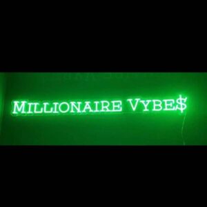 Millionaire Vybes Neon Light
